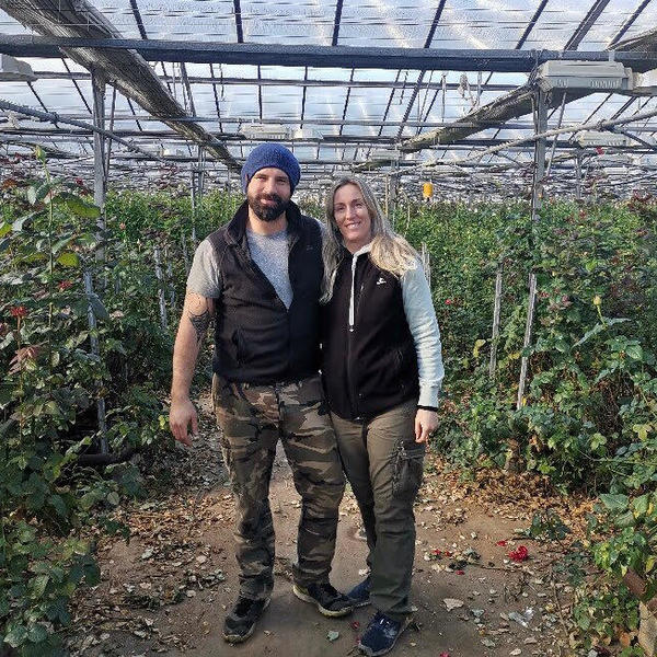 Coline et john rosieristes