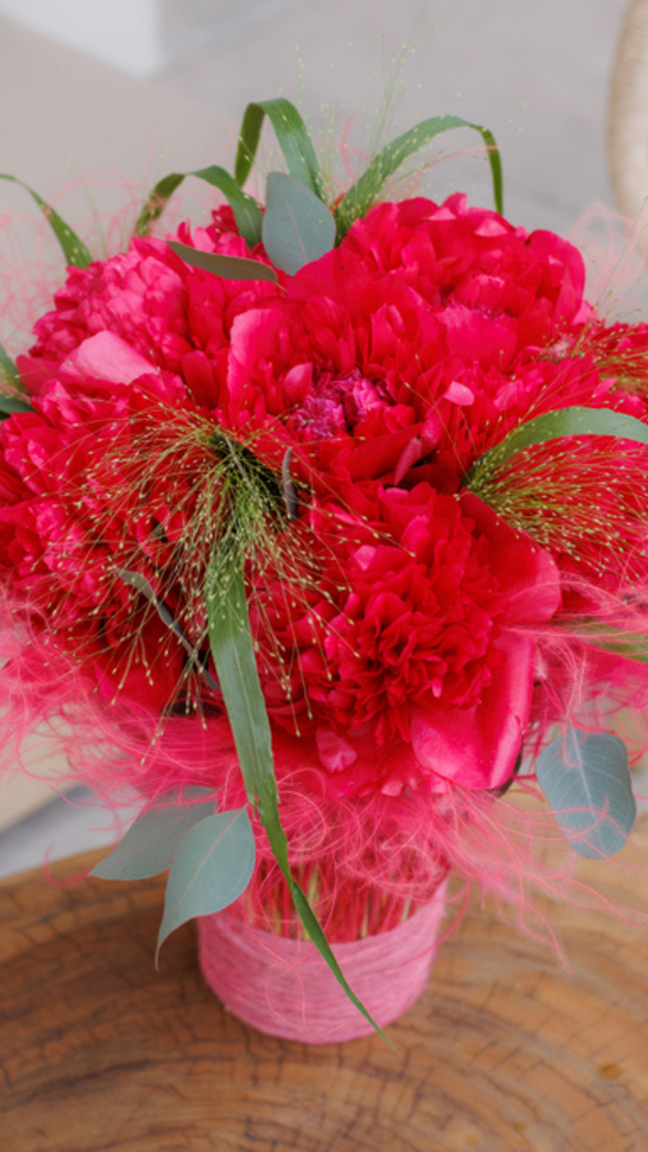 lady pivoine bouquet fete des mères