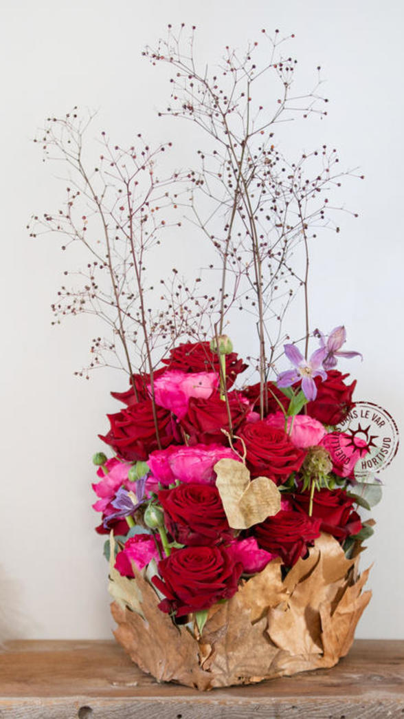 st valentin fleurs france var amour de gourmandise