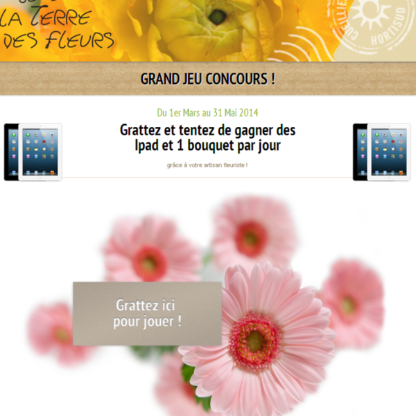 Page jeu concours VTDF